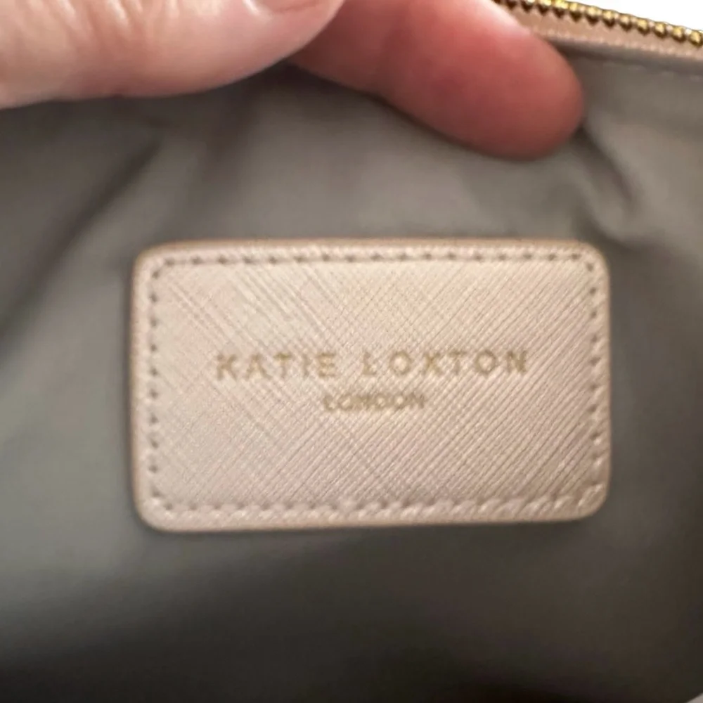 KATIE LOXTON LONDON Maid of Honor Make Up Case Pouch Clutch 9.5”x 6”